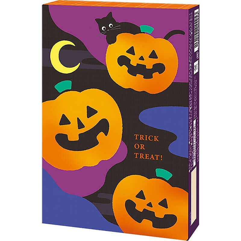 Keishindo Halloween Limite Shrimp Rice Cracker 6pc 1 box