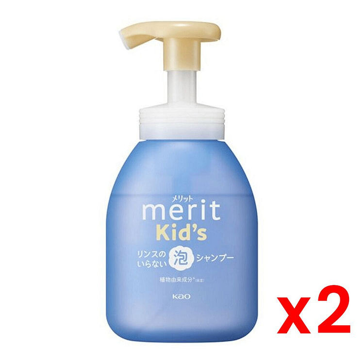 花王 Merit 儿童泡沫洗发水 330mlx2 1 个