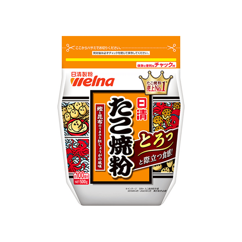 日清面粉 Welna 章鱼烧面粉 500g 1 盒