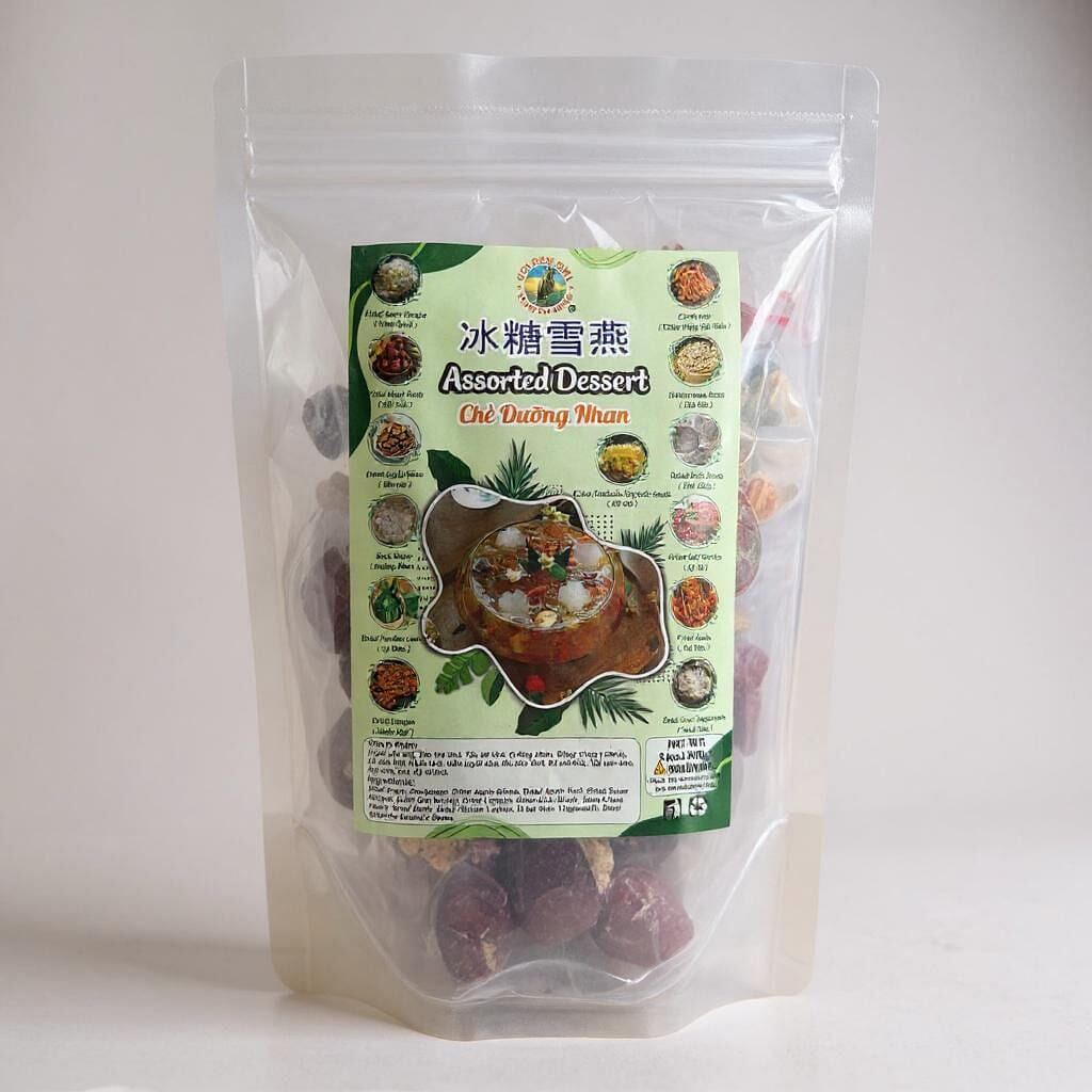 Assorted Herbal Dessert Mix (Che Duong Nhan) 400 g
