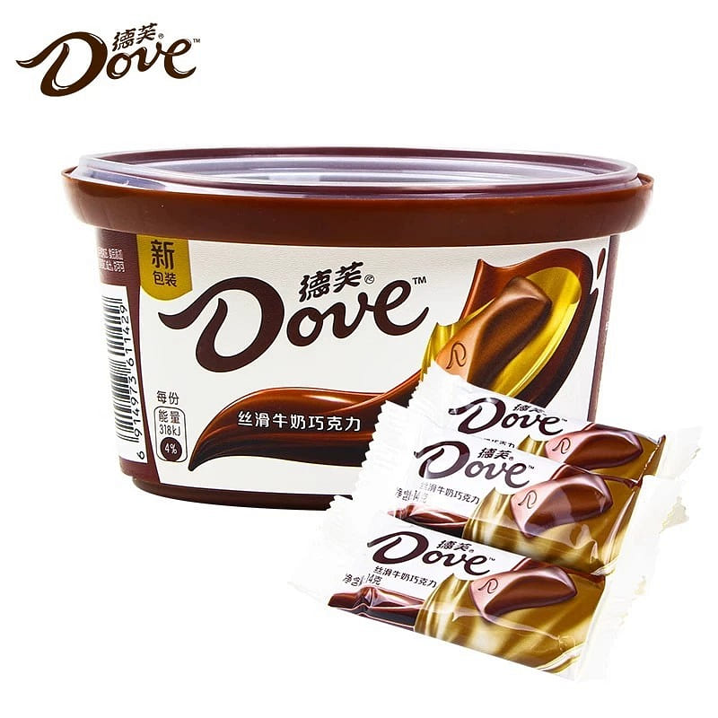 Dove Silky Milk Chocolate 112g*1 Box 112 g