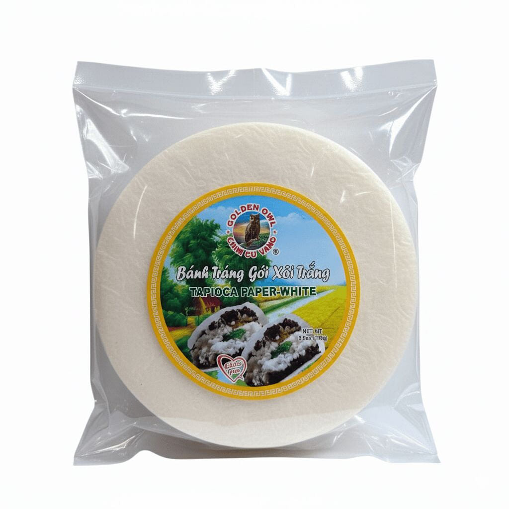 Tapioca Paper (White, No color) Banh Trang Goi Xoi 100 g