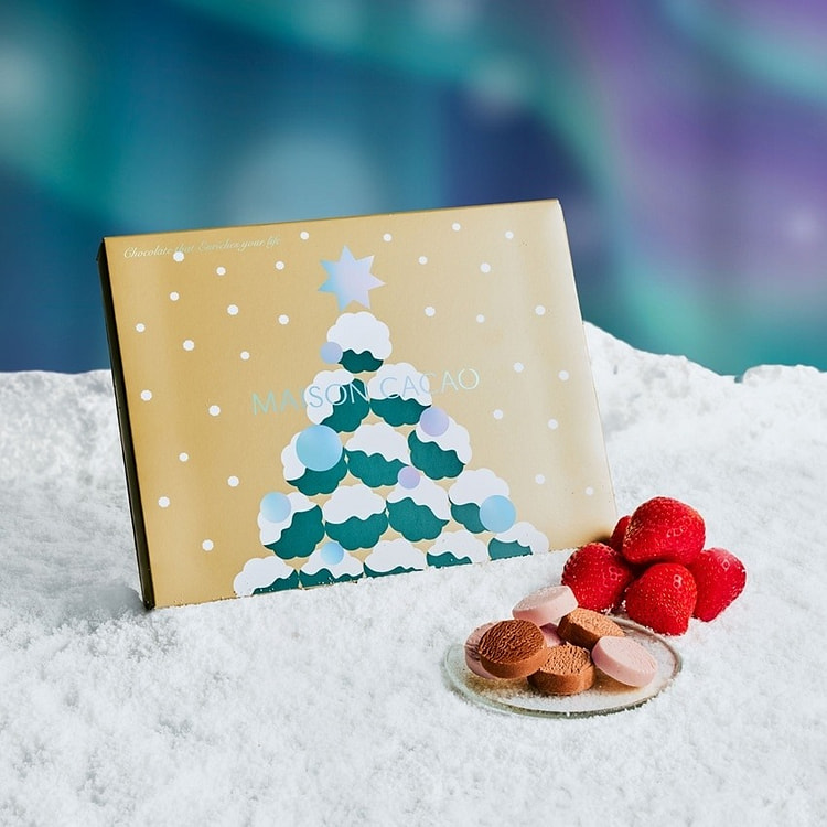 MaisonCacao 【クリスマス限定】生チョコクッキー あまおう 12袋＜2種詰合せ＞ 1 各