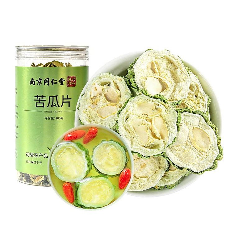 Nanjing Tongrentang Dried Bitter Melon Slices 100g 100 g