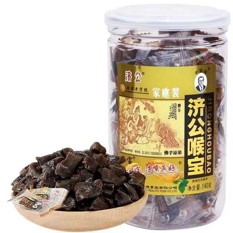 Ji Gong Throat Lozenges 140g*1 bottle 1 bottle