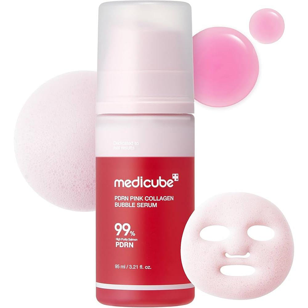 MEDICUBE PDRN Pink Collagen Bubble Serum 95ml 1 each