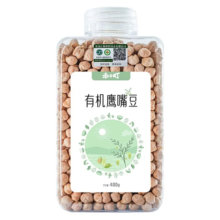 禾小町有机鹰嘴豆400g1瓶 高蛋白新货五谷杂粮 400 克