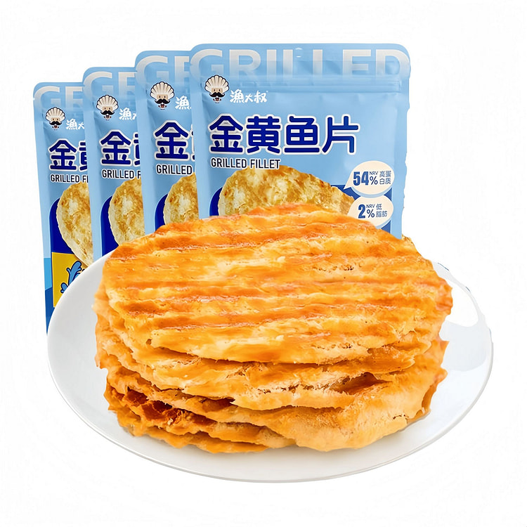 Mr. Crispy Fish Slices 55g*4 packs 220 g
