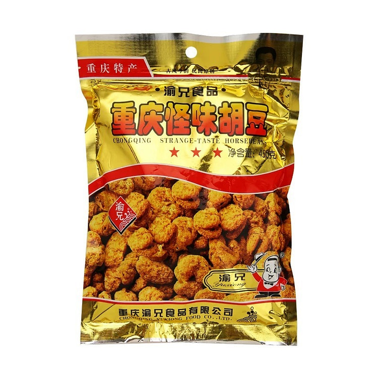 重庆特产麻辣兰花豆蚕豆小吃