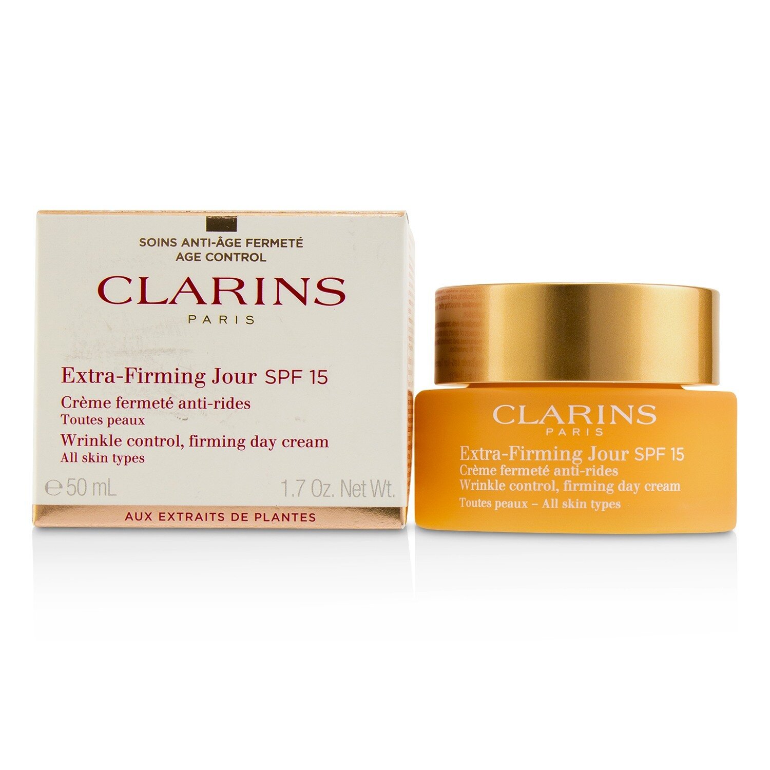 Clarins Extra-Firming Jour Wrinkle Control, Firming Day Cream SPF 