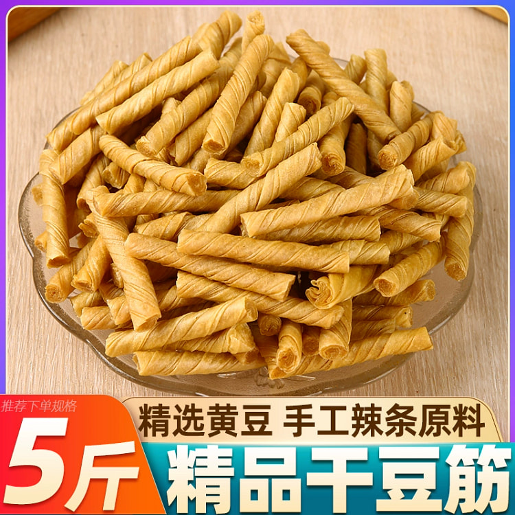 豆筋豆棍豆制品干货豆皮卷大豆凉拌火锅麻辣油炸豆肠串 250 克