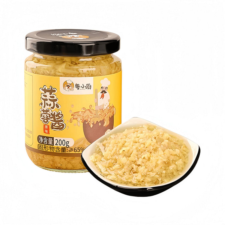粤小厨 原味蒜蓉酱烤生蚝蒜蓉酱200g*1瓶 200 克