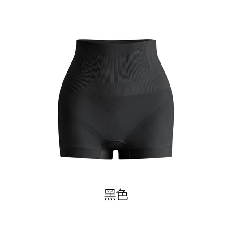 曲线主义蜜桃安全裤收腹提臀内裤 黑色L码 1 个