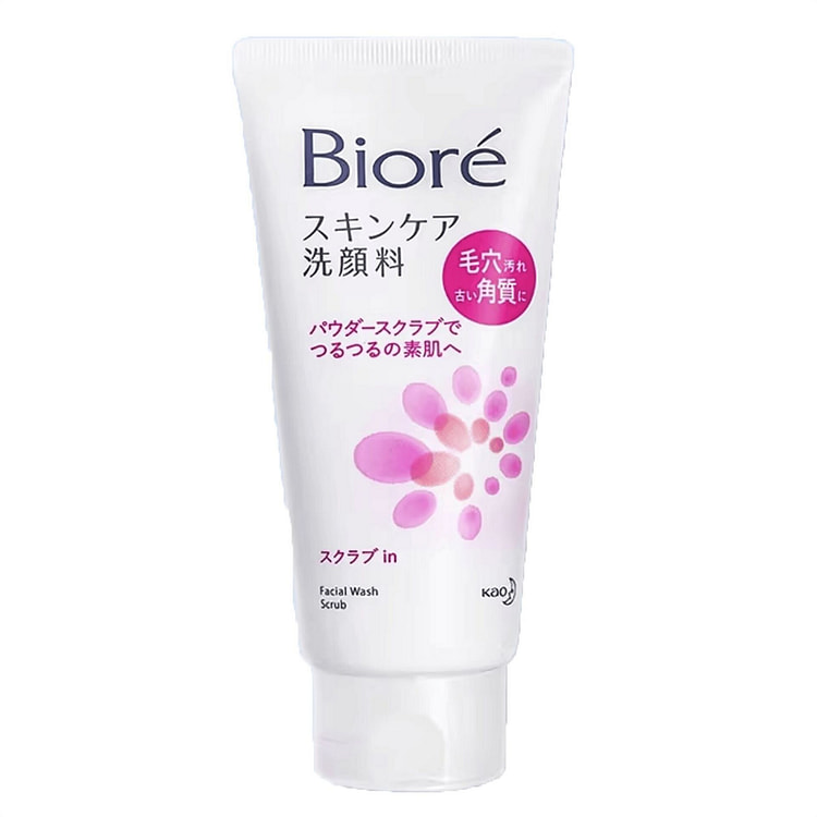 碧柔泡沫去角质洁面乳 100g（粉色） 1 份