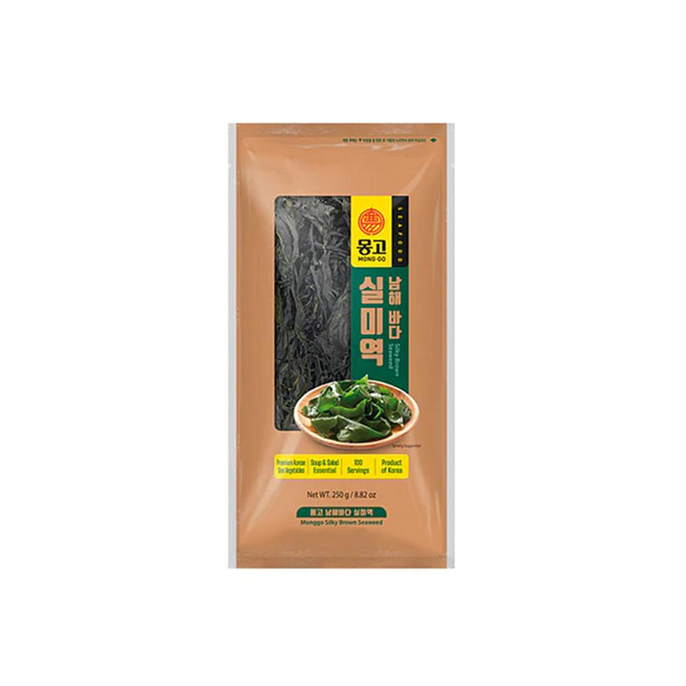 MONGGO FOODS Namhae Silky Brown Seaweed 8.82oz 1 each