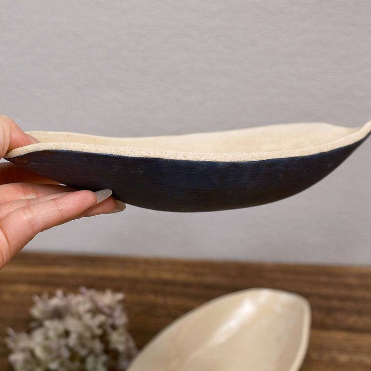 日本作家 杉田真紀 24.5cm 长盘 - 黑色 1 个