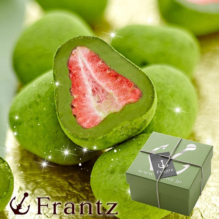 Frantz 神戸苺トリュフ 抹茶 90g /大人気のチョコレート・神戸苺トリュフの抹茶バージョンが登場