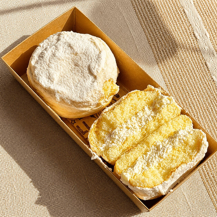 Custard Milk Cake 2 count