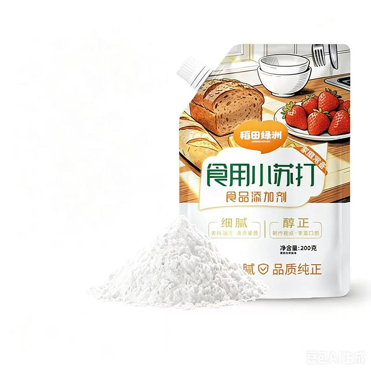 稻田绿洲 食用小苏打200g*1包 200 克