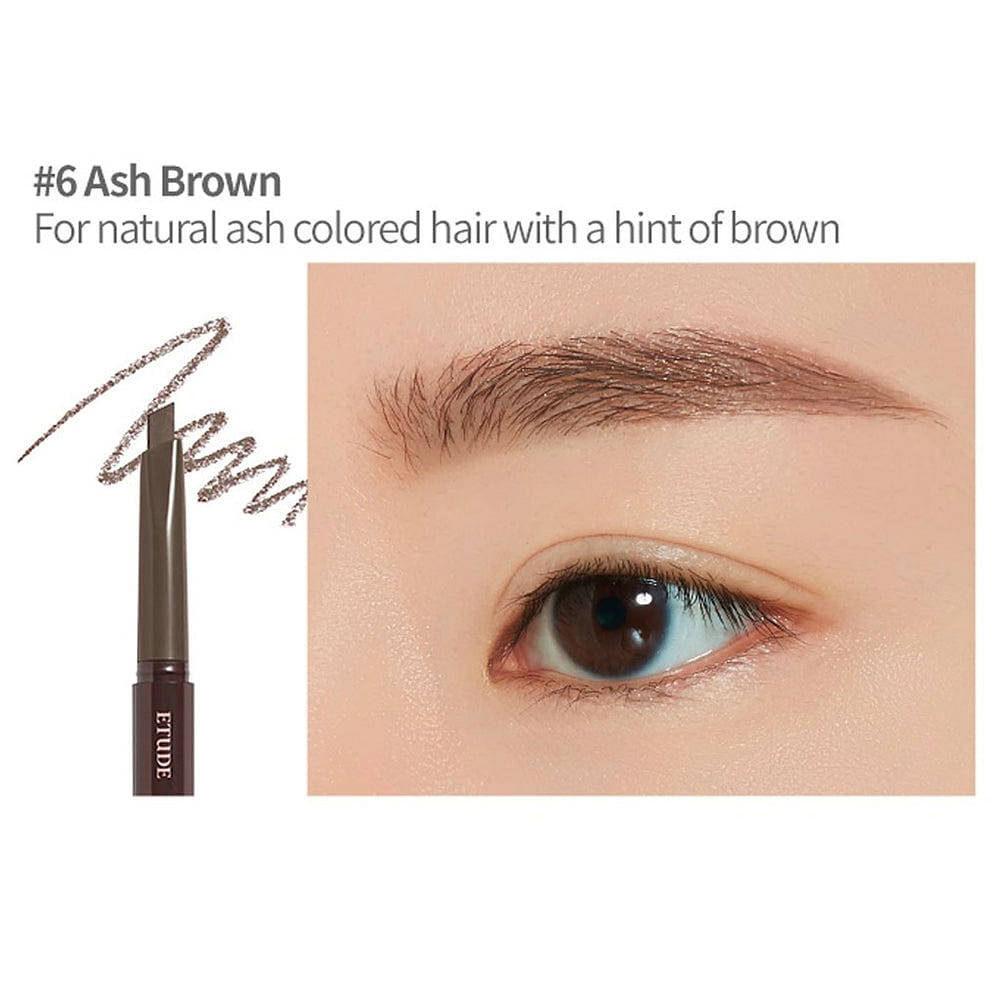 ETUDE HOUSE Drawing Eye Brow #6 Ash Brown 1 each