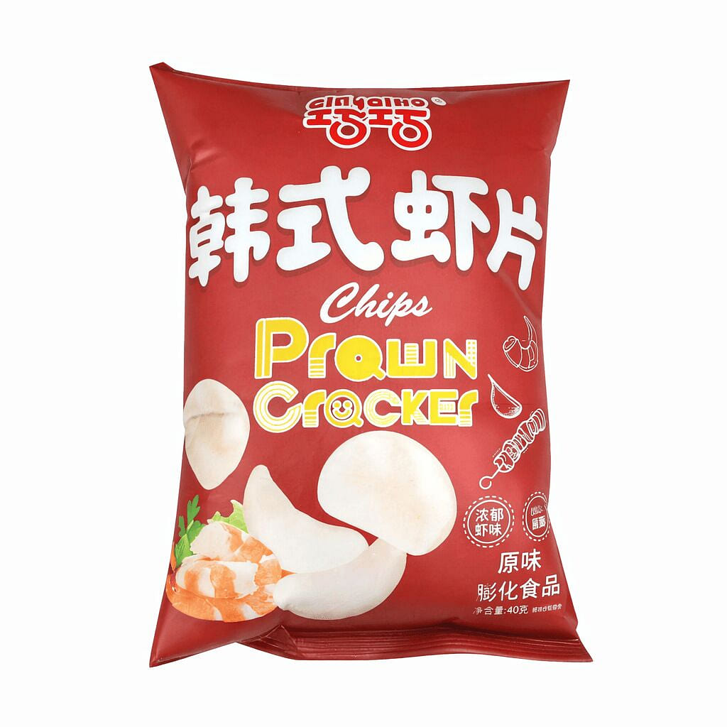 QIAOQIAO PRAWN CRACKER SHRIMP FLAVOR 40 g