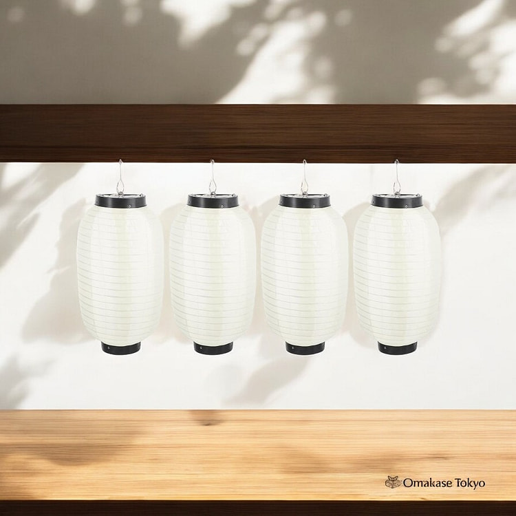 NOLITOY Japanese Style Folding Lanterns-White 600 g