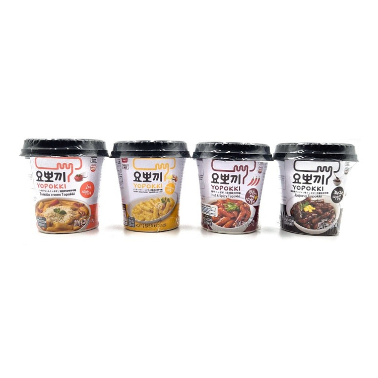 YOPOKKI Variety 4-pack BUNDLE (1 flavor each) 120 g