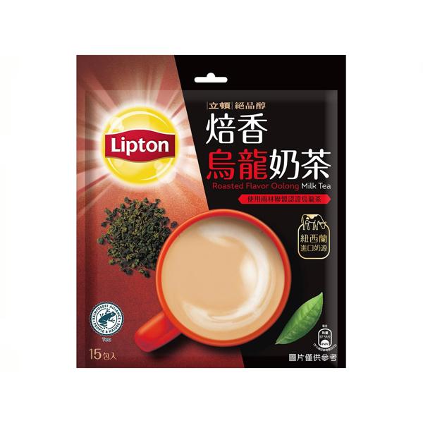 臺灣【立頓】絕品醇奶茶系:焙香烏龍奶茶 15入 285 克