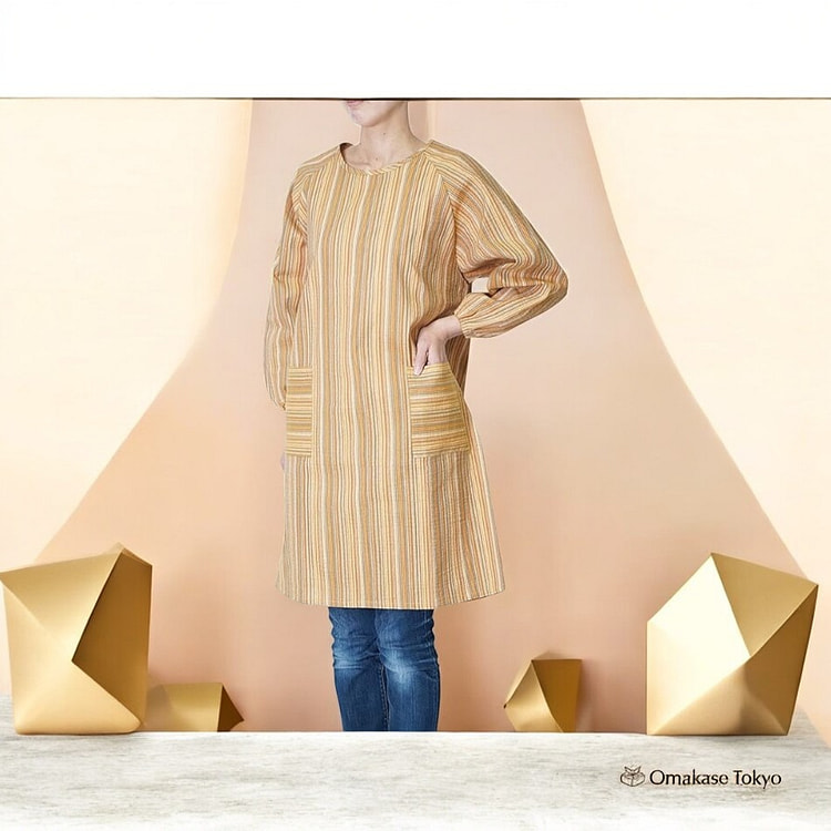 Shijira-ori Long Kappogi (Japanese Apron)- Balm 250 g