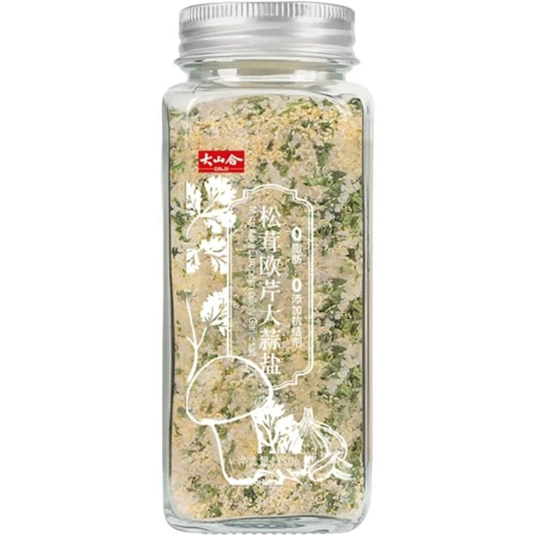 大山合 松茸欧芹大蒜盐 110g*1瓶