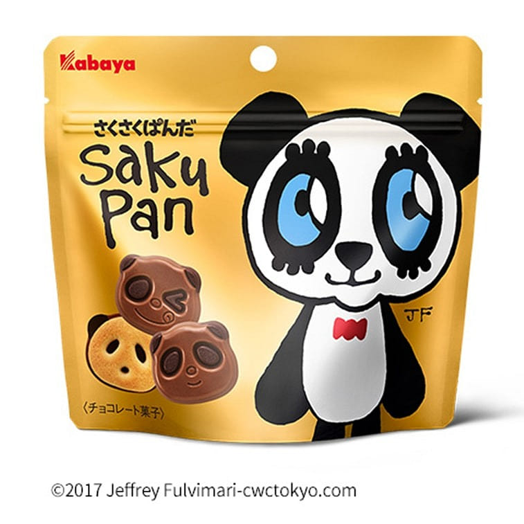 JAPAN Panda Chocolate Cookies 47g 47 g