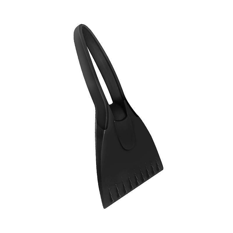 Black silicone non-slip handle portable car snow shovel 1 カウント