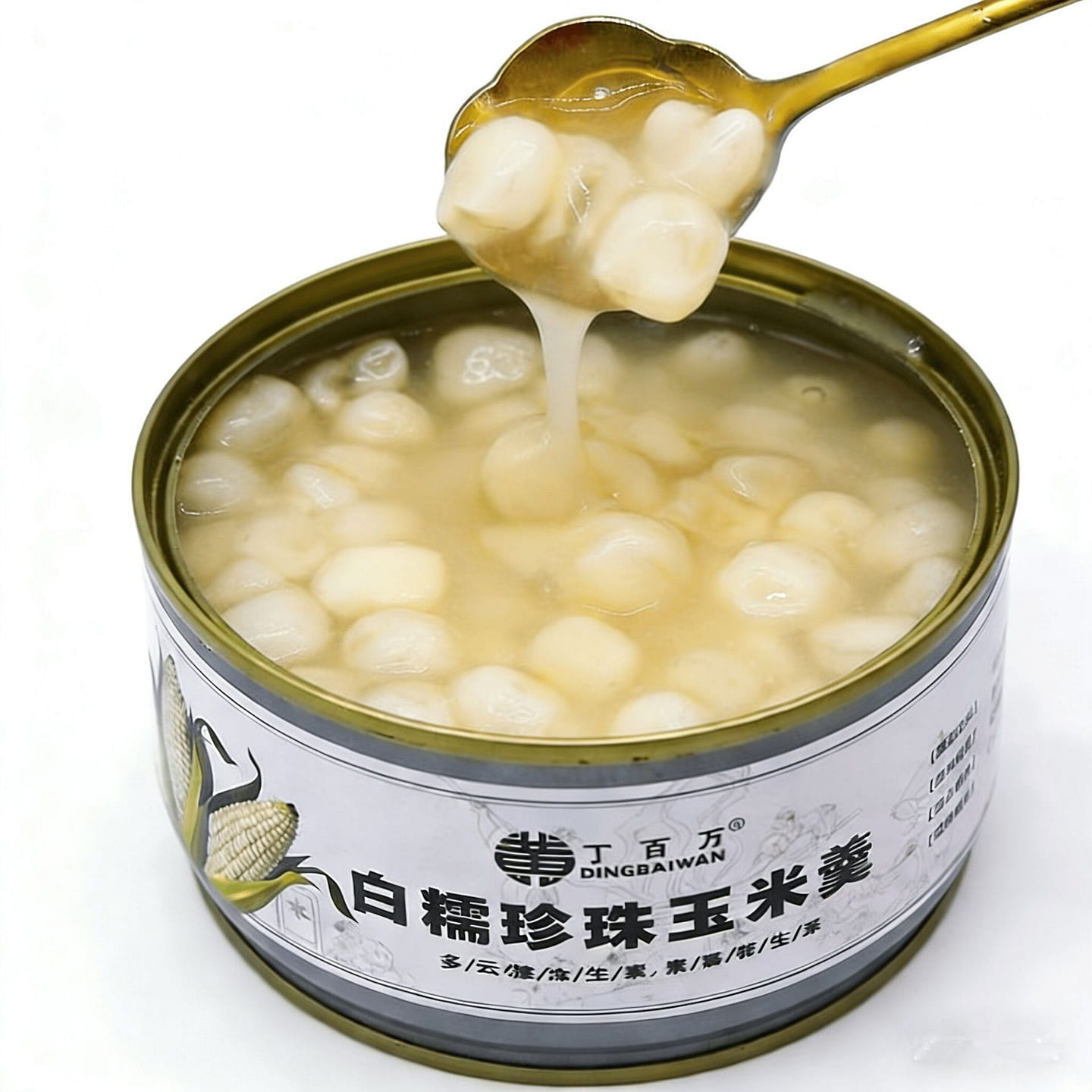 Summer Cool White Glutinous Pearl Corn Porridge 160 g