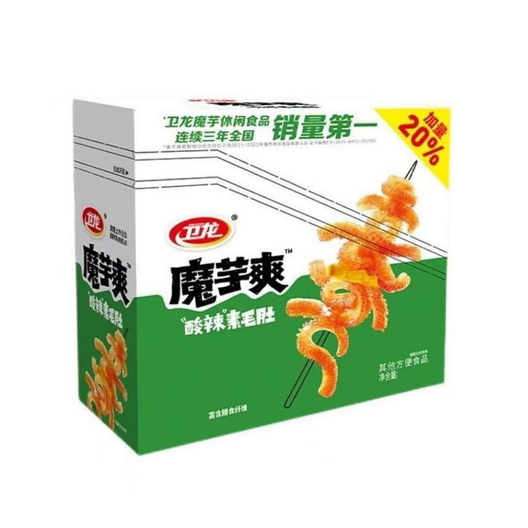 Weilong Konjac Snack Spicy & Sour Flavor 360g 360 g