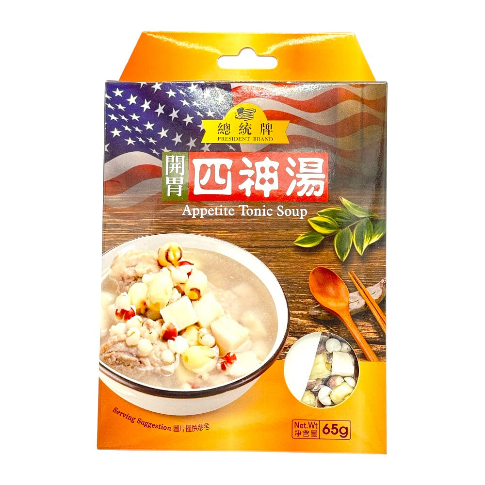 President Brand Si Shen Tang Appetite Tonic Soup for Spleen and Digestion 65g 1 each