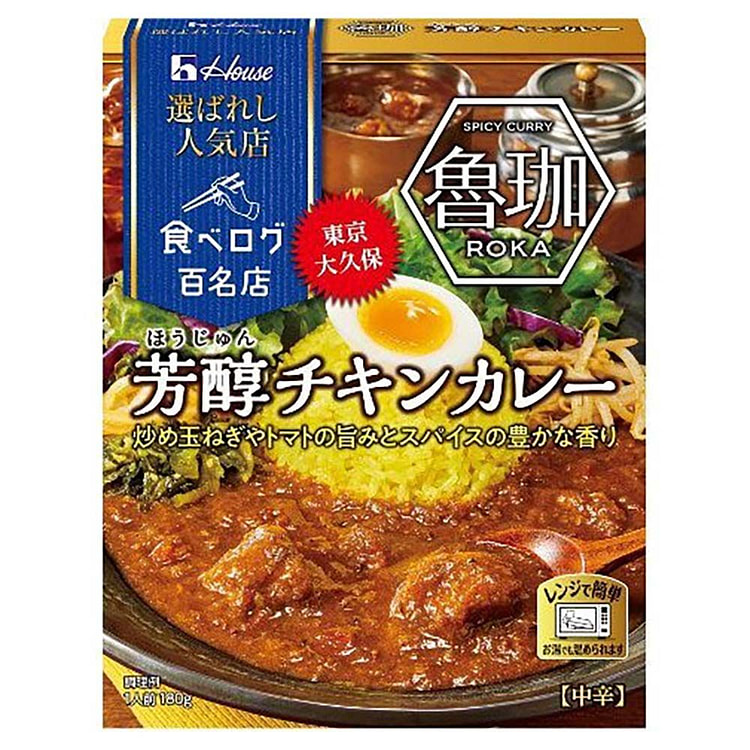 House Foods 芳醇鸡肉咖喱 中辛：4 180 克