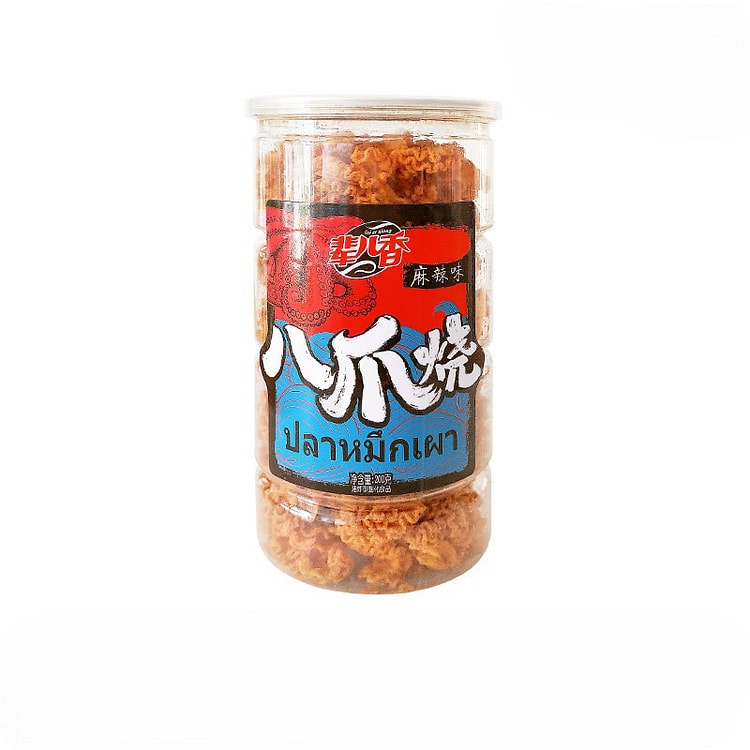 Octopus Crisps Spicy Flavor 200 g