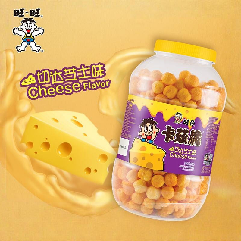 Wangwang kaz crispy cheddar cheese flavor 350g 350 g