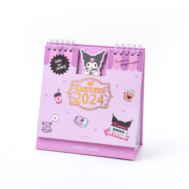Get 2024 Desk Calendar Sanrio Calendar Cute Ornament-Hello Kitty Delivered  | Weee! Asian Market