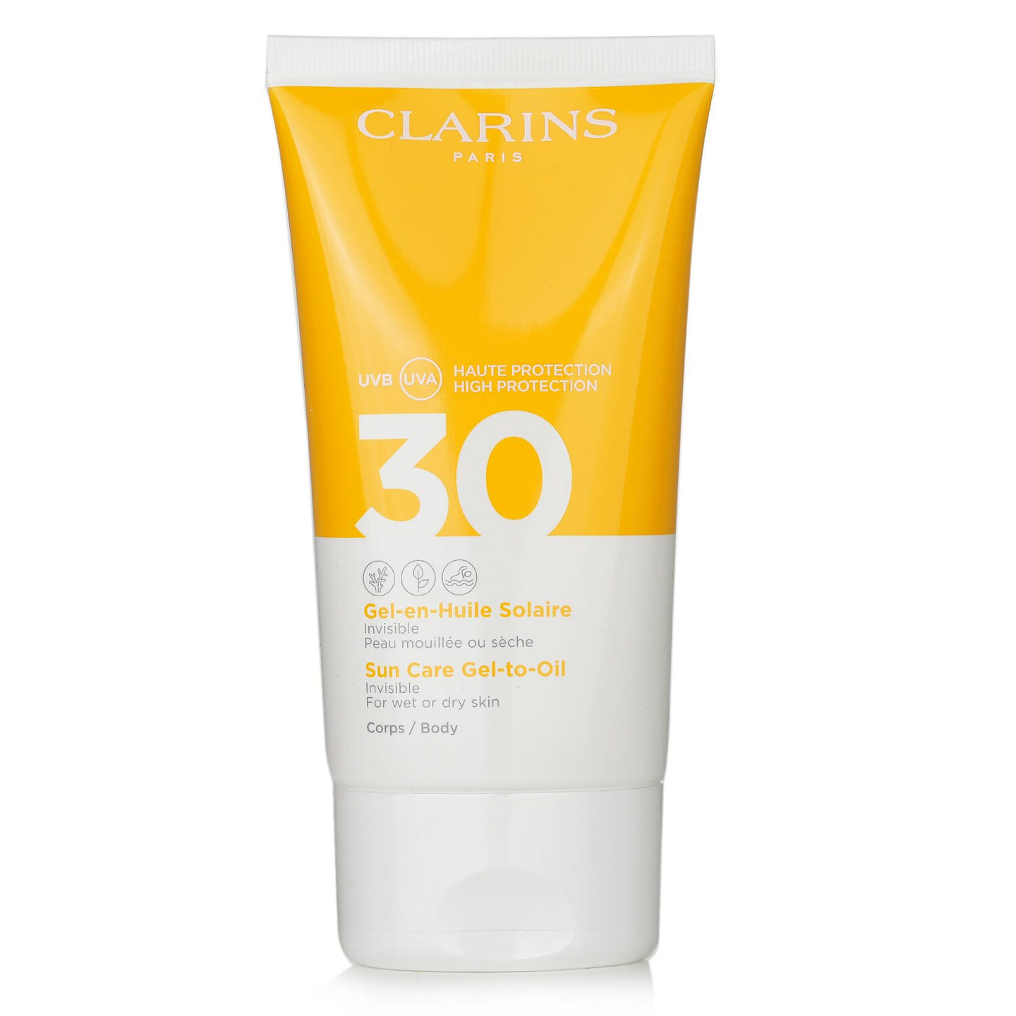 Clarins Sun Care Body Gel-to-Oil SPF 30 – For Wet or Dry Skin 150ml/5.2oz 150 ml