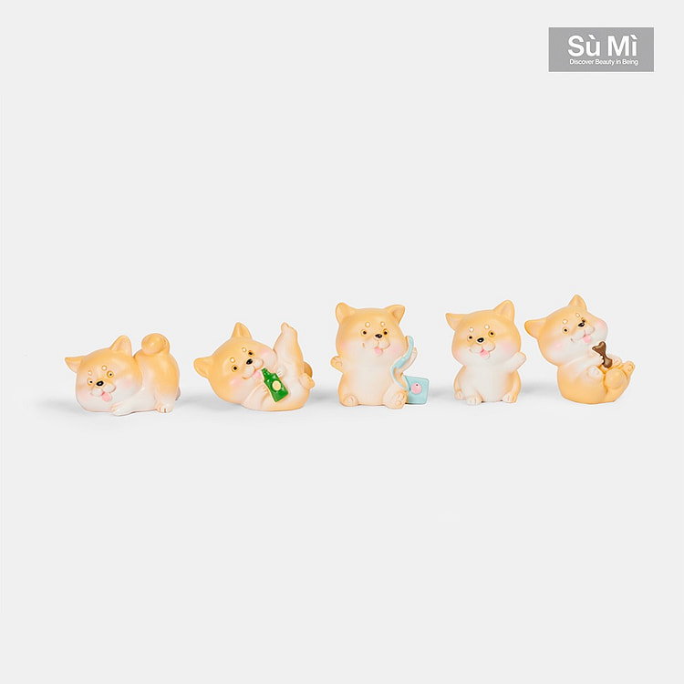 SUMI秋田犬家族 微世界礼盒装