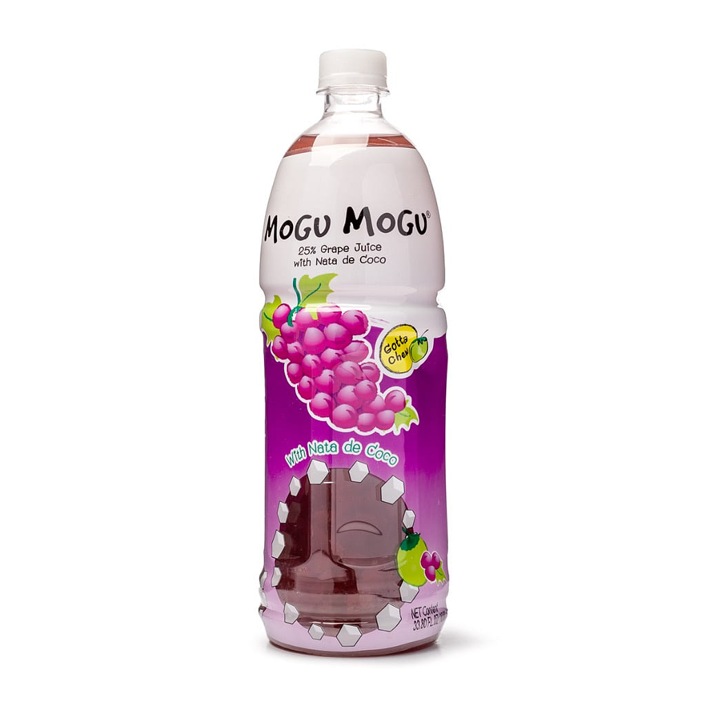 Mogu Mogu Grapes Nata de Coco 33.8 fl.oz*12 pack