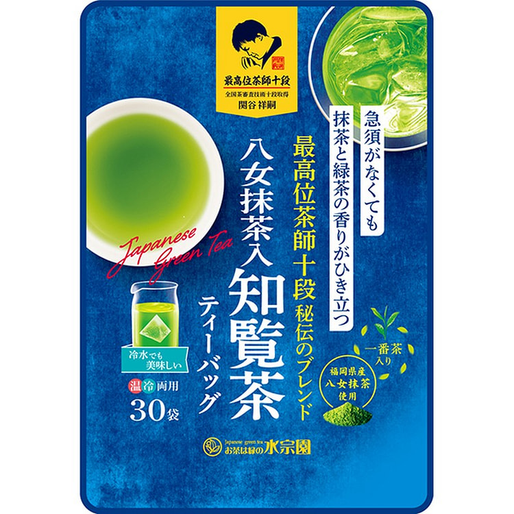 水翔园八女抹茶知览茶 30 茶袋 1 份