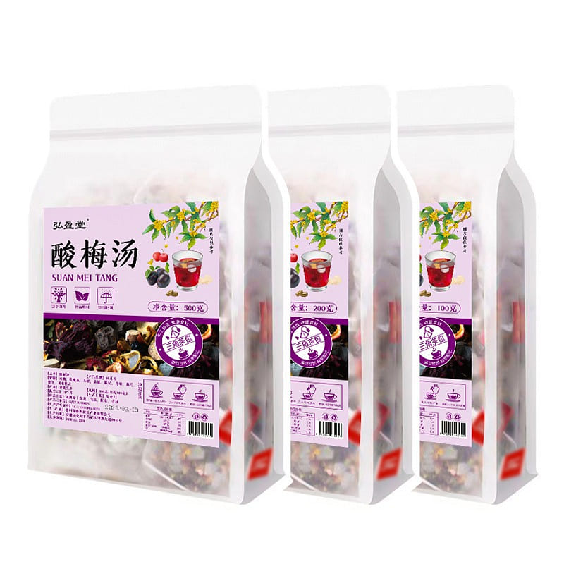 Hongyingtang Plum Soup summer ice drink Qinling 100g/ bag 100 g