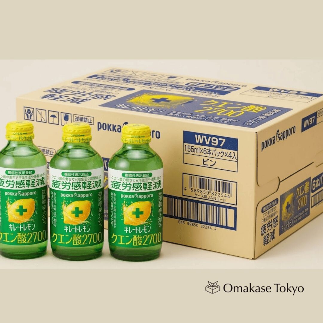 Get Pokka Kireto Lemon Vitamin C Drink 155ml x24 17.98 lb