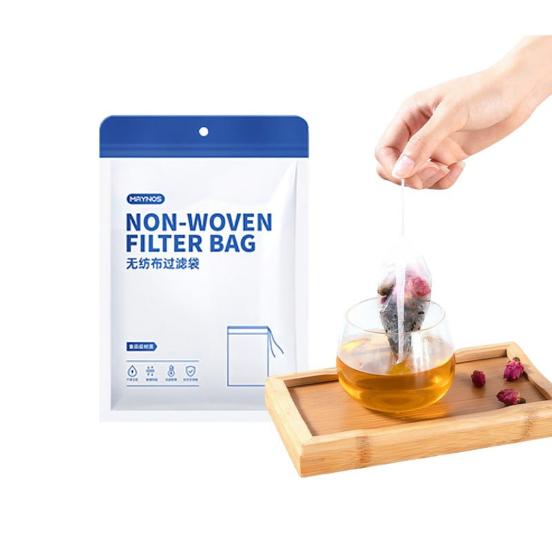 Maynos Non Woven Filter Bag Food Grade Tea Bag 1 pack