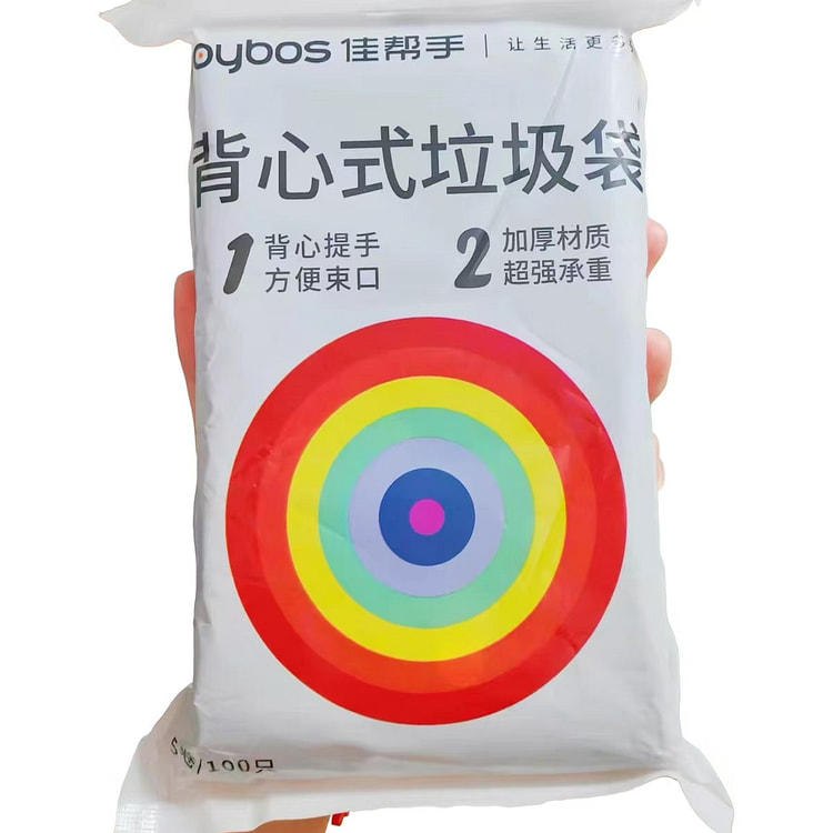 佳帮手 背心式垃圾袋5卷 360 克