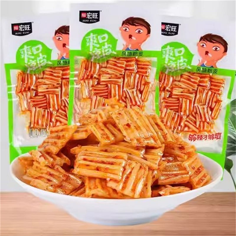 Hongwang Cooler Skin 25g/bag Ice Cold Vermicelli Nostalgic Flavor Vermicelli Sna 25 g