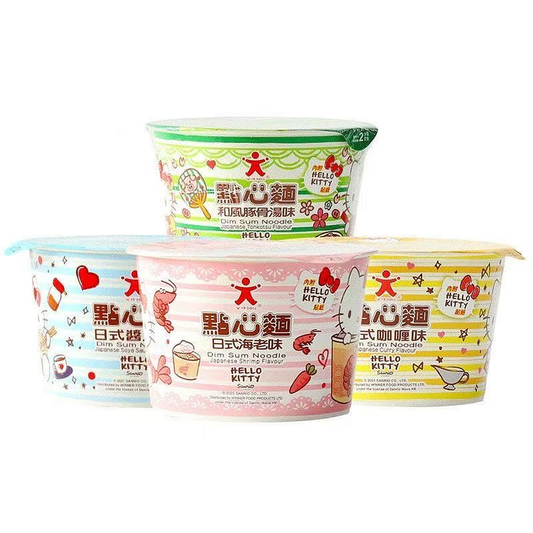 Hellokitty instant noodles 37g*4 37 g
