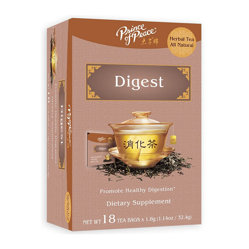Prince of Peace Digest Tea, 18 tea bags 1 box